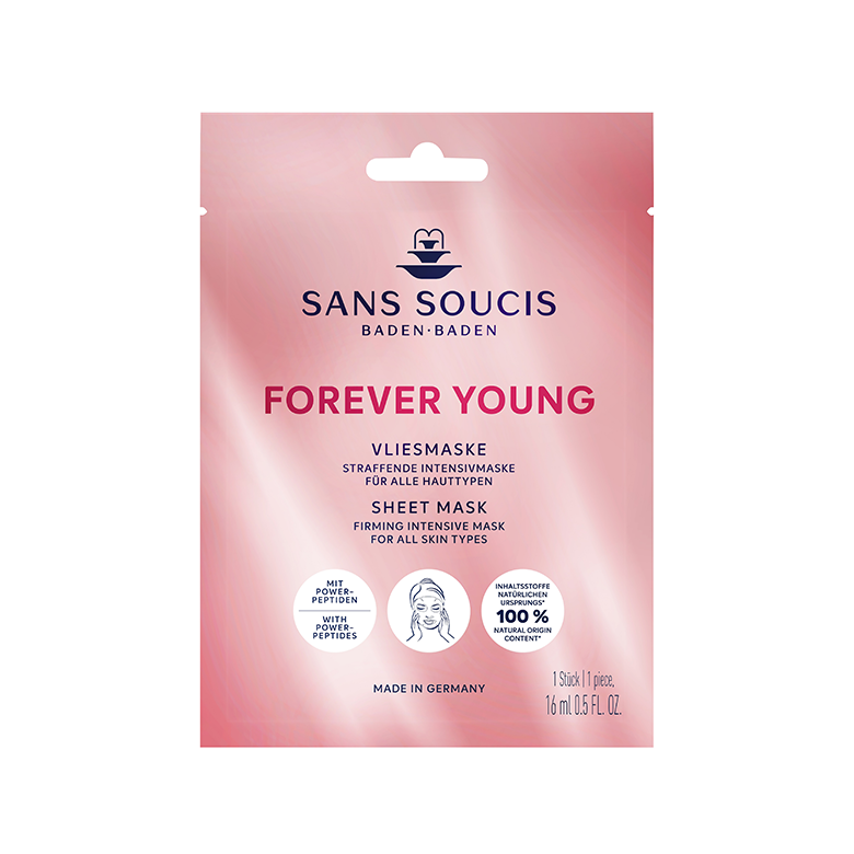 SANS SOUCIS SHEET MASK FOREVER YOUNG | Mascarilla Velo Siempre Jóven