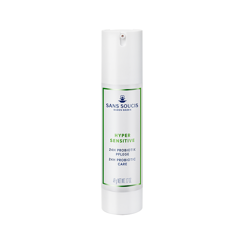 SANS SOUCIS HYPER SENSITIVE Cuidado 24h con probióticos para piel sensible