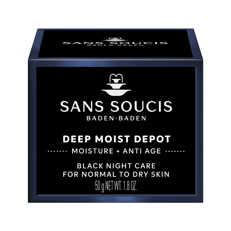 DEEP MOIST DEPOT BLACK NIGHT CARE | SANS SOUCIS CREMA NOCHE HUMECTANTE