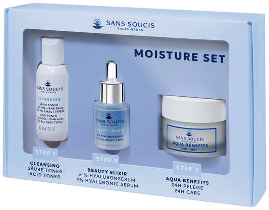 SKIN TYPE SET MOISTURE - KIT DE USO EN CASA HIDRATANTE