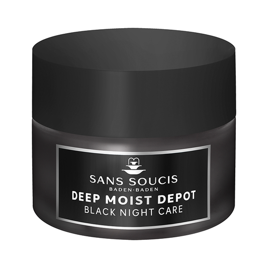 DEEP MOIST DEPOT BLACK NIGHT CARE | SANS SOUCIS CREMA NOCHE HUMECTANTE